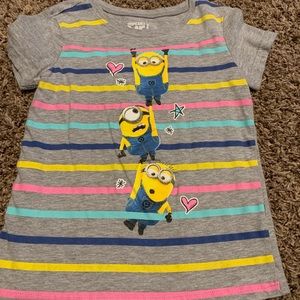 Girls Minion t-shirt